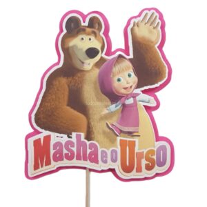 Topo Bolo Masha e Urso