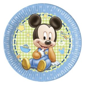 Pratos Mickey Baby 23cm