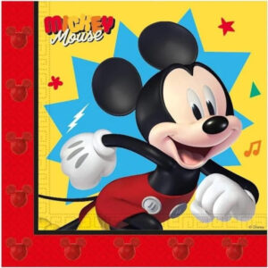 Guardanapos Casa Mickey 20unid
