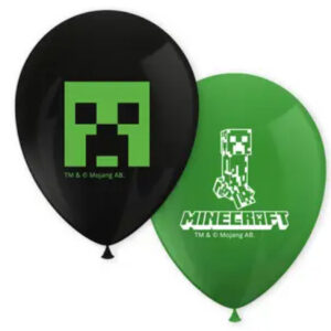 Balão Látex MineCraft 8unid