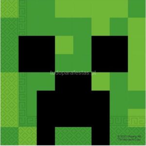 Guardanapos MineCraft 20unid