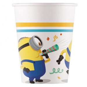 Copos Minions 250ml 8unid