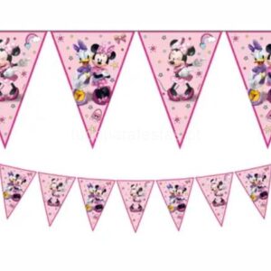 Bandeira Triangular Minnie Junior 2,3m