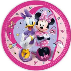 Pratos Minnie Junior 23cm 8unid