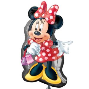 Balão Minnie Vermelha 48x81cm