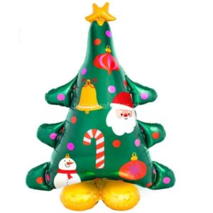 Balão Árvore Natal com base 99cm