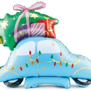 Balão Carro Natal 102cm