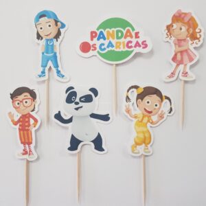 Palitos Panda e os Caricas 6unid