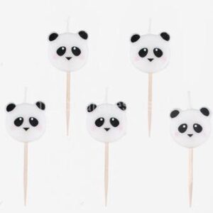 Velas Panda 5unid