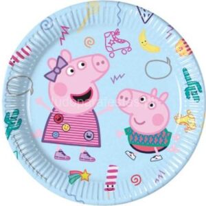 Pratos Peppa Pig 23cm 8unid
