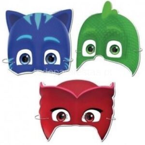 Máscaras PJ Masks 6unid