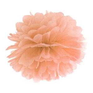 Pompom Pêssego 25cm