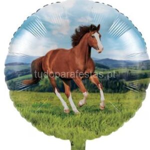 Balão Cavalo redondo 45cm