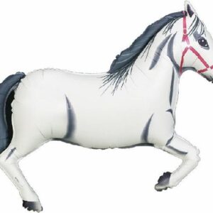 Balão Cavalo Branco 100cm