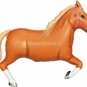 Balão Cavalo Castanho Claro 100cm
