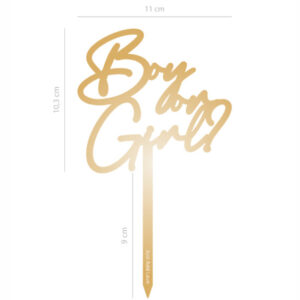 Topo Bolo Boy or Girl? 11cm