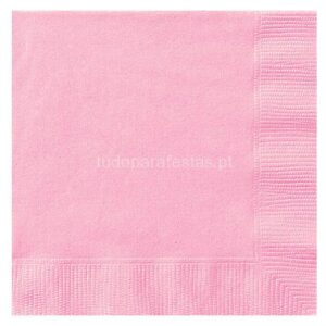 Guardanapos Rosa Pastel 30unid