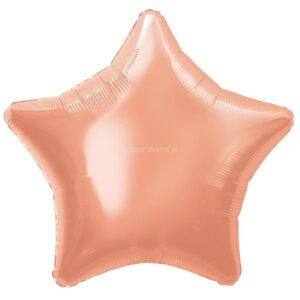 Balão Estrela Rose Gold 45cm