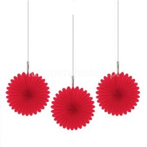Rosetas Vermelho 15cm