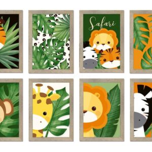 Cartazes Safari 8unid