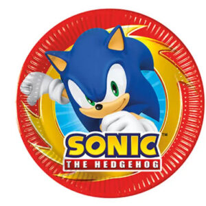 Pratos Sonic 18cm 8unid