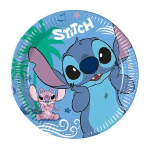 Pratos Stitch 20cm 8unid