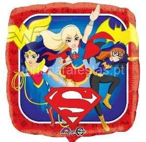 Balão Super Heroinas 43cm