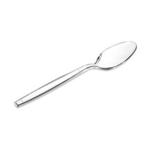 Colheres Transparentes 10cm 50unid