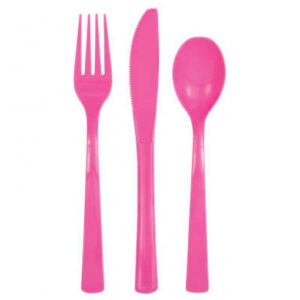 18 Talheres Rosa