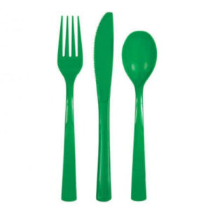 18 Talheres Verde