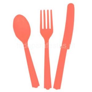 18 Talheres Coral