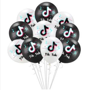 Balão Látex TikTok 10unid