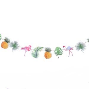 Faixa Ananás, Flamingo e Folhas 1,5m