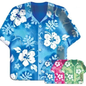 Pratos Camisa Havaiana 8unid