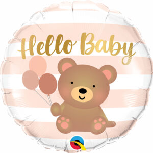 Balão Urso Hello Baby 46cm