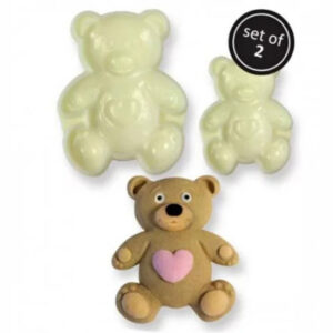 Molde Silicone Urso 2unid