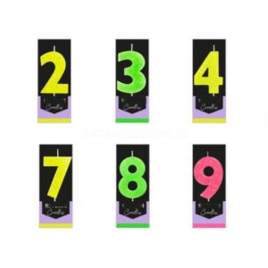 Velas Neon 8cm