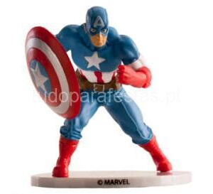 Boneco Capitão América 9cm