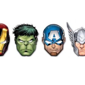Máscaras Vingadores 6unid