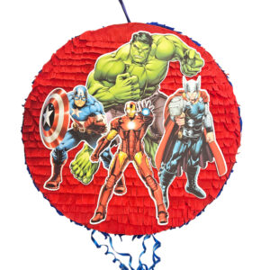 Pinhata Vingadores e Homem Aranha 40cm