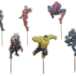 Palitos Vingadores 6unid